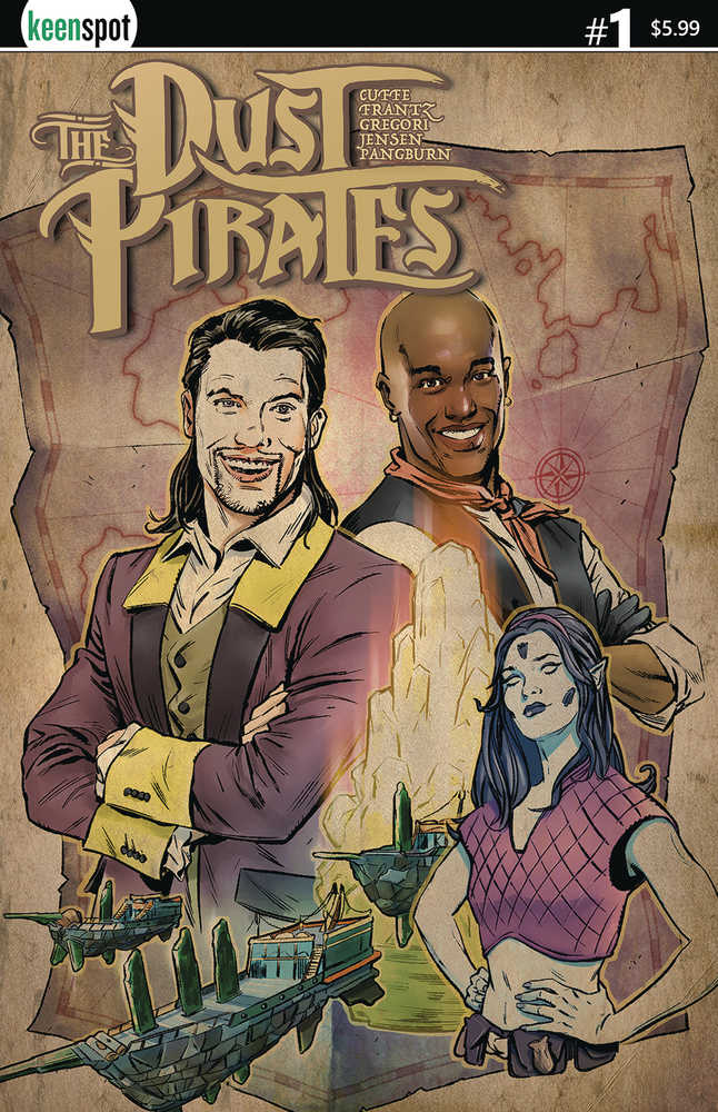 Stock Photo of Dust Pirates #1 CVR B Mack Chater Keenspot Entertainment Comics sold by Stronghold Collectibles of Acadiana, Lafayette, Louisiana.