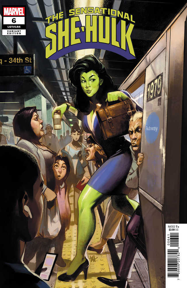 Stock Photo of Sensational She-Hulk #6 Ben Harvey Variant Comics sold by Stronghold Collectibles