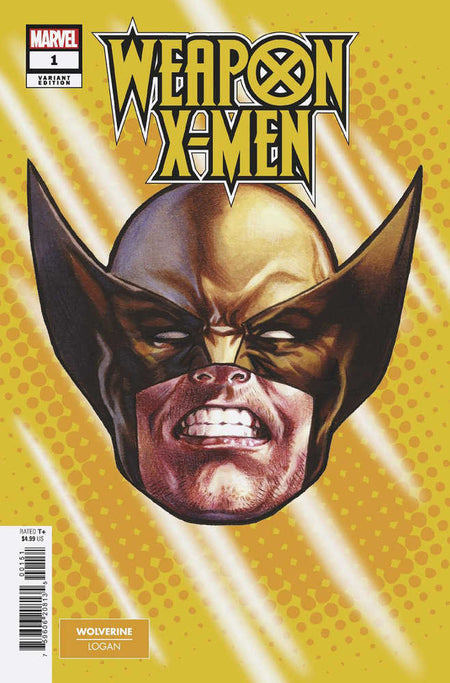 Stock Photo of Weapon X-Men #1 Mark Brooks Headshot Variant Comics sold by Stronghold Collectibles
