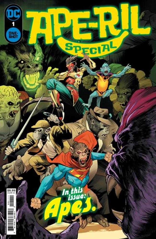 Stock Photo of Ape-Ril Special #1 (One Shot) CVR A Dan Mora DC Comics Comics sold by Stronghold Collectibles of Acadiana, Lafayette, Louisiana.