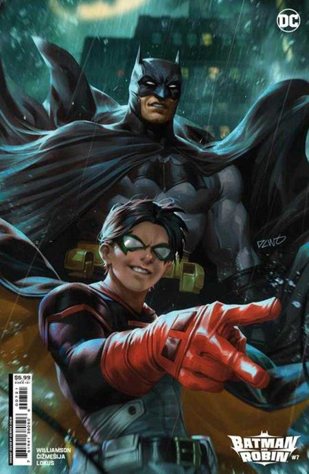 Stock Photo of Batman And Robin #7 CVR B Derrick Chew Card Stock Variant Comics sold by Stronghold Collectibles