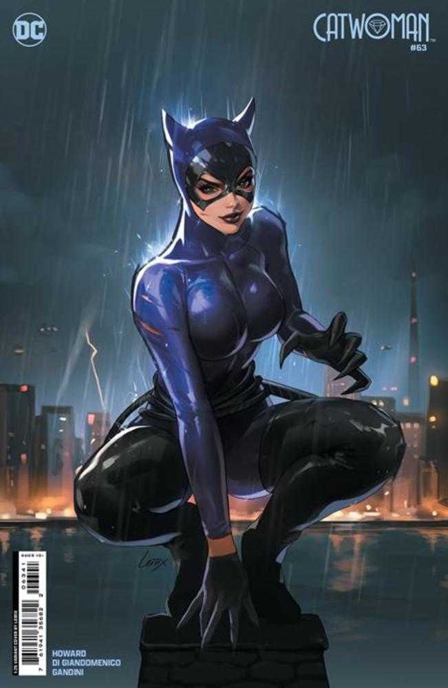 Stock Photo of Catwoman #63 CVR E 1:25 Lesley Leirix Li Card Stock Variant DC Comics Comics sold by Stronghold Collectibles of Acadiana, Lafayette, Louisiana.