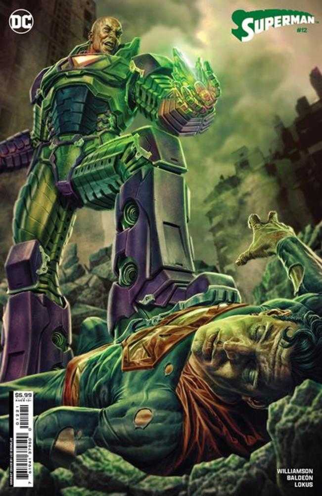 Stock Photo of Superman #12 CVR B Lee Bermejo Card Stock Variant DC Comics Comics sold by Stronghold Collectibles of Acadiana, Lafayette, Louisiana.
