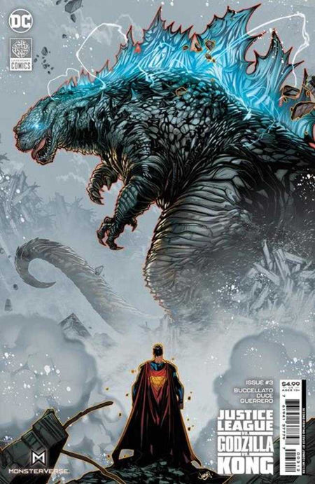 Stock photo of Justice League vs Godzilla vs Kong #3 2nd Print  sold by Stronghold Collectibles