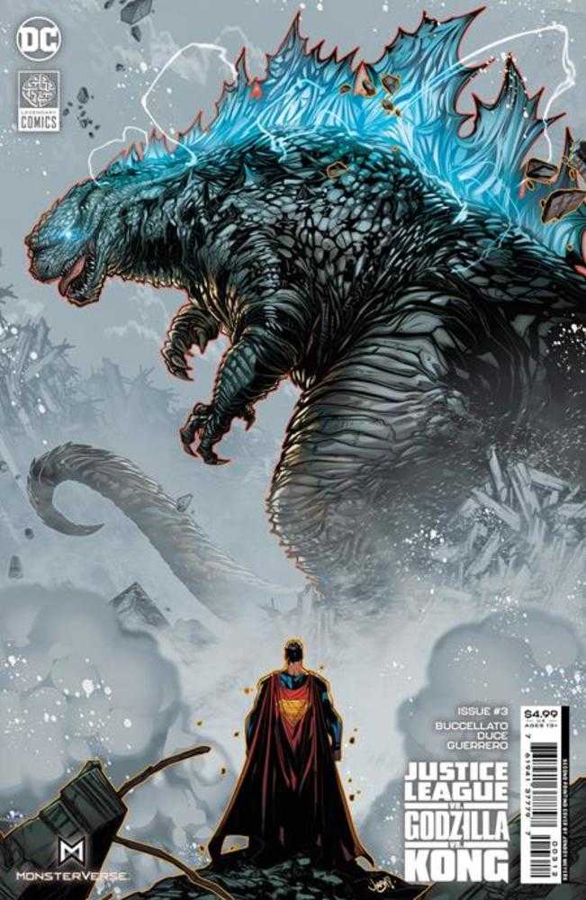 Stock photo of Justice League vs Godzilla vs Kong #3 2nd Print  sold by Stronghold Collectibles