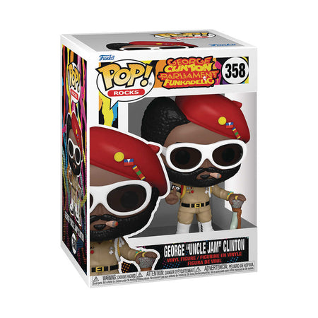 Stock Photo of Pop Rocks G.Clinton Parliament Funkadelic Toys and Models sold by Stronghold Collectibles