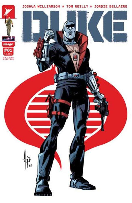 Stock Photo of Duke #1 2nd Print CVR B Jason Howard Variant Comics sold by Stronghold Collectibles
