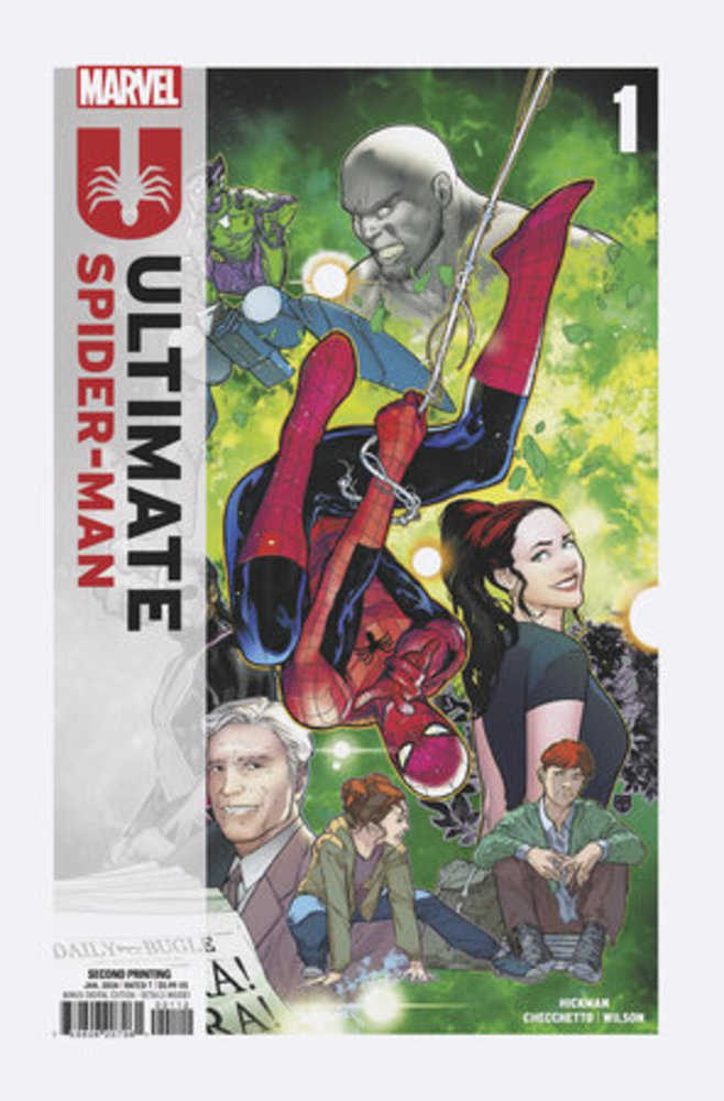 Stock photo of Ultimate Spider-Man #1 2nd Print Silva Variant Comics sold by Stronghold Collectibles