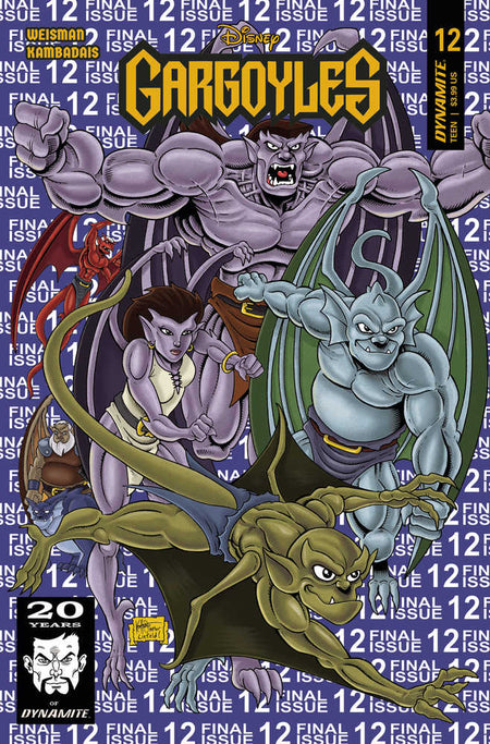Stock Photo of Gargoyles #12 CVR P FOC Haeser Dynamite Entertainment Comics sold by Stronghold Collectibles of Acadiana, Lafayette, Louisiana.