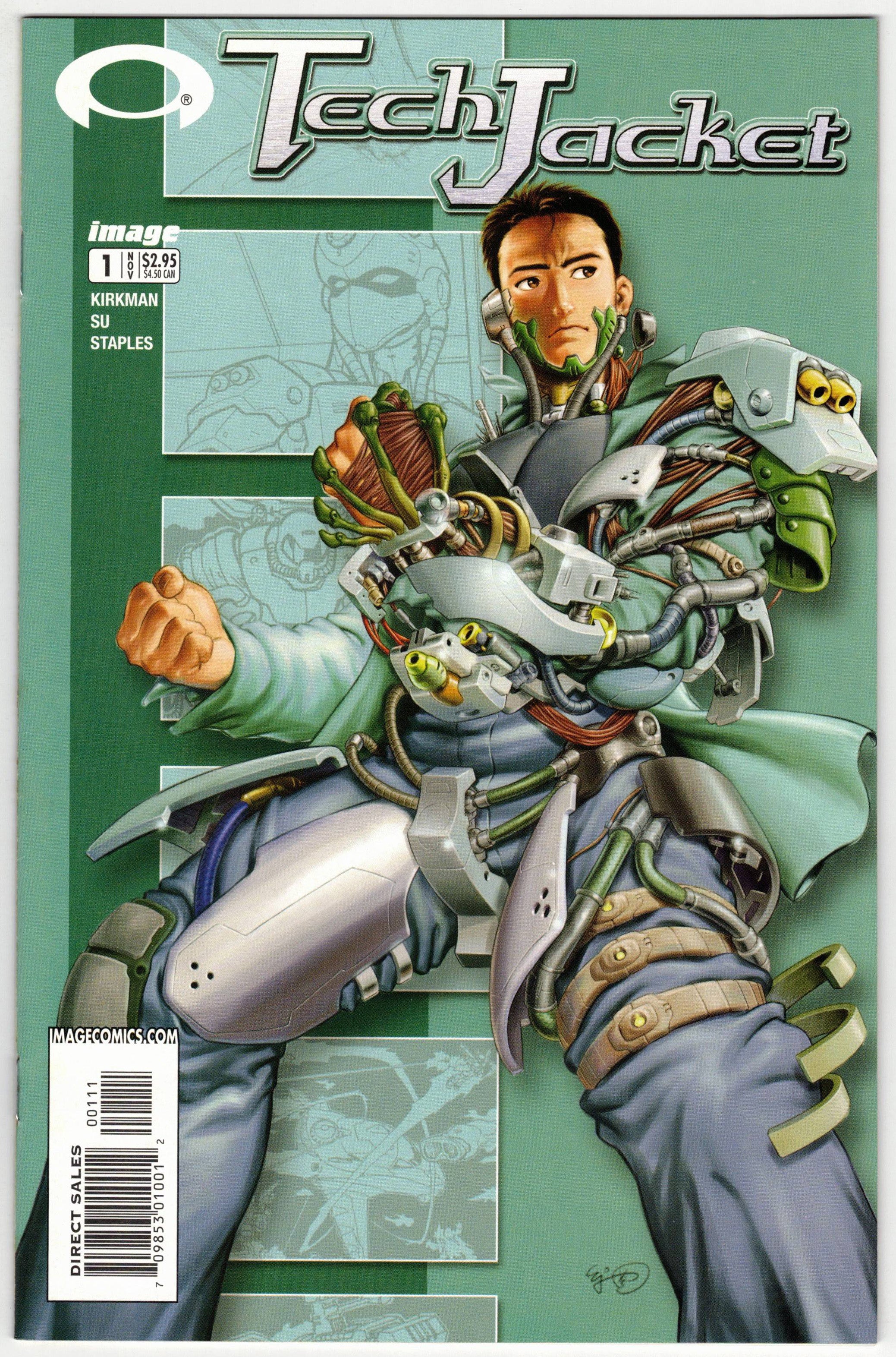 Photo of Tech Jacket, Vol. 1 (2002) Issue 1 - Near Mint Comic sold by Stronghold Collectibles