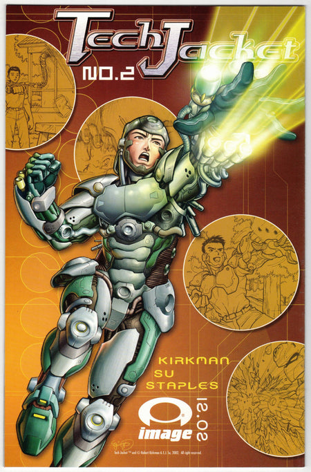 Photo of Tech Jacket, Vol. 1 (2002) Issue 1 - Near Mint Comic sold by Stronghold Collectibles