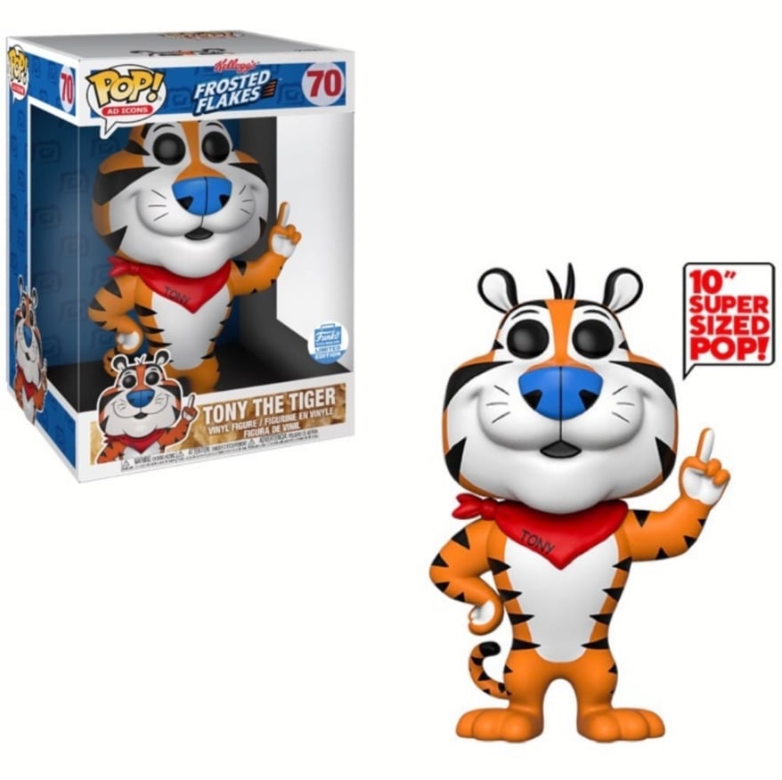Image of Funko POP! Ad Icons: Kellogg's Frosted Flakes - Funko LE Excl Tony the Tiger (70) 10 Inch Funko POP! sold by Stronghold Collectibles