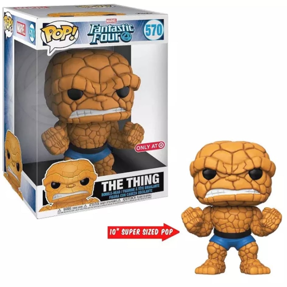Image of Funko POP! Marvel: Fantastic Four - Target Excl The Thing (570) Bobble-Head 10 Inch Funko POP! sold by Stronghold Collectibles