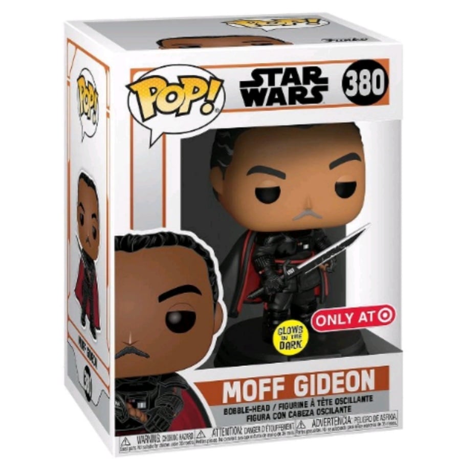 Image of Funko POP!: Star Wars - Target Excl Moff Gideon (380) Glow in the Dark (GITD) w/ T-Shirt 3.75 Inch Funko POP! sold by Stronghold Collectibles