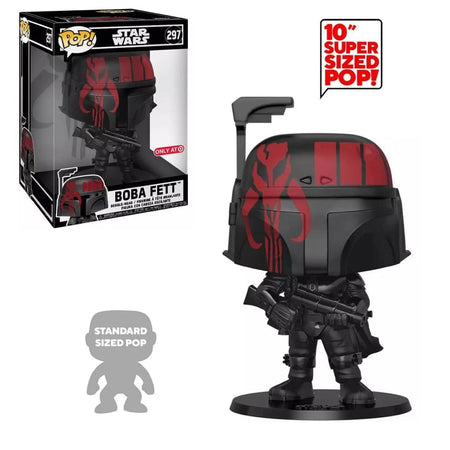 Image of Funko POP!: Star Wars - Target Excl Boba Fett Futura Black (297) Bobble-Head 10 Inch Funko POP! sold by Stronghold Collectibles