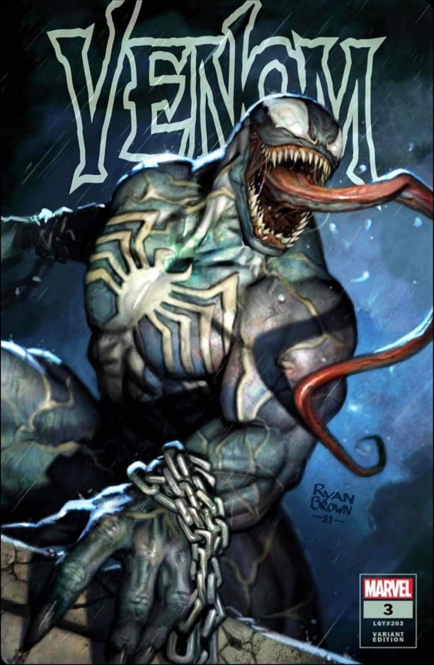 Image of Venom V5 #3 Brown Exclusive Trade Dress Comic sold by Stronghold Collectibles