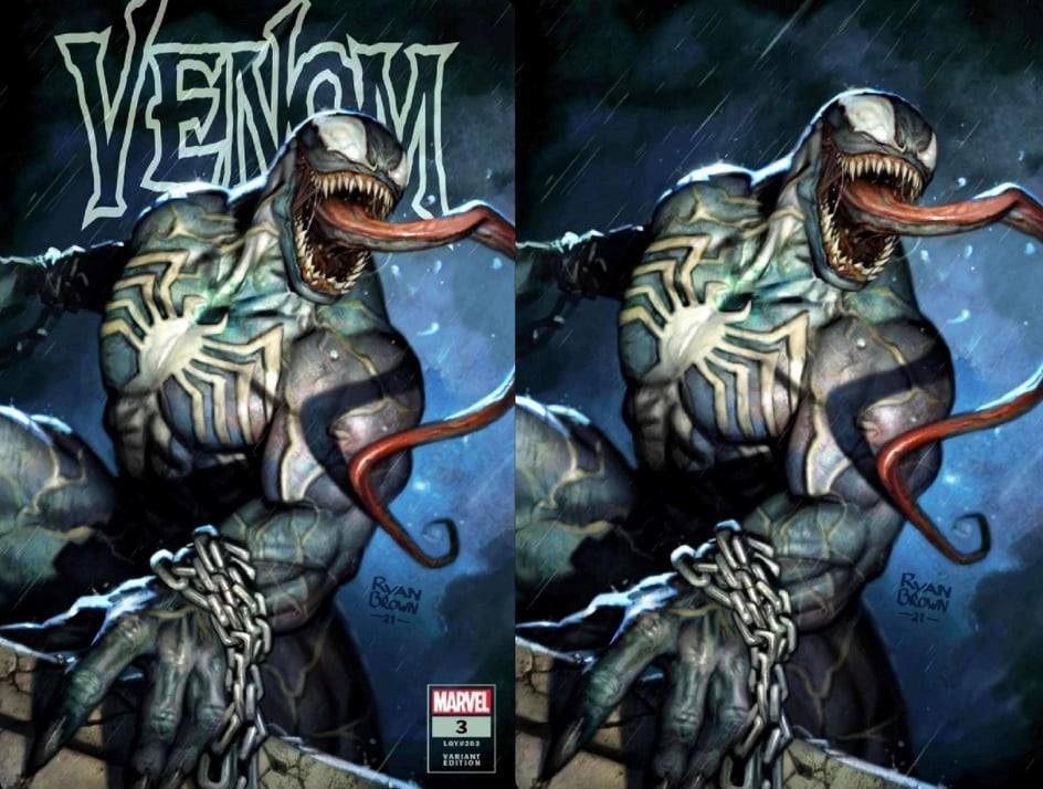 Image of Venom V5 #3 Brown Exclusive *BUNDLE Virgin & Trade Dress Comic sold by Stronghold Collectibles