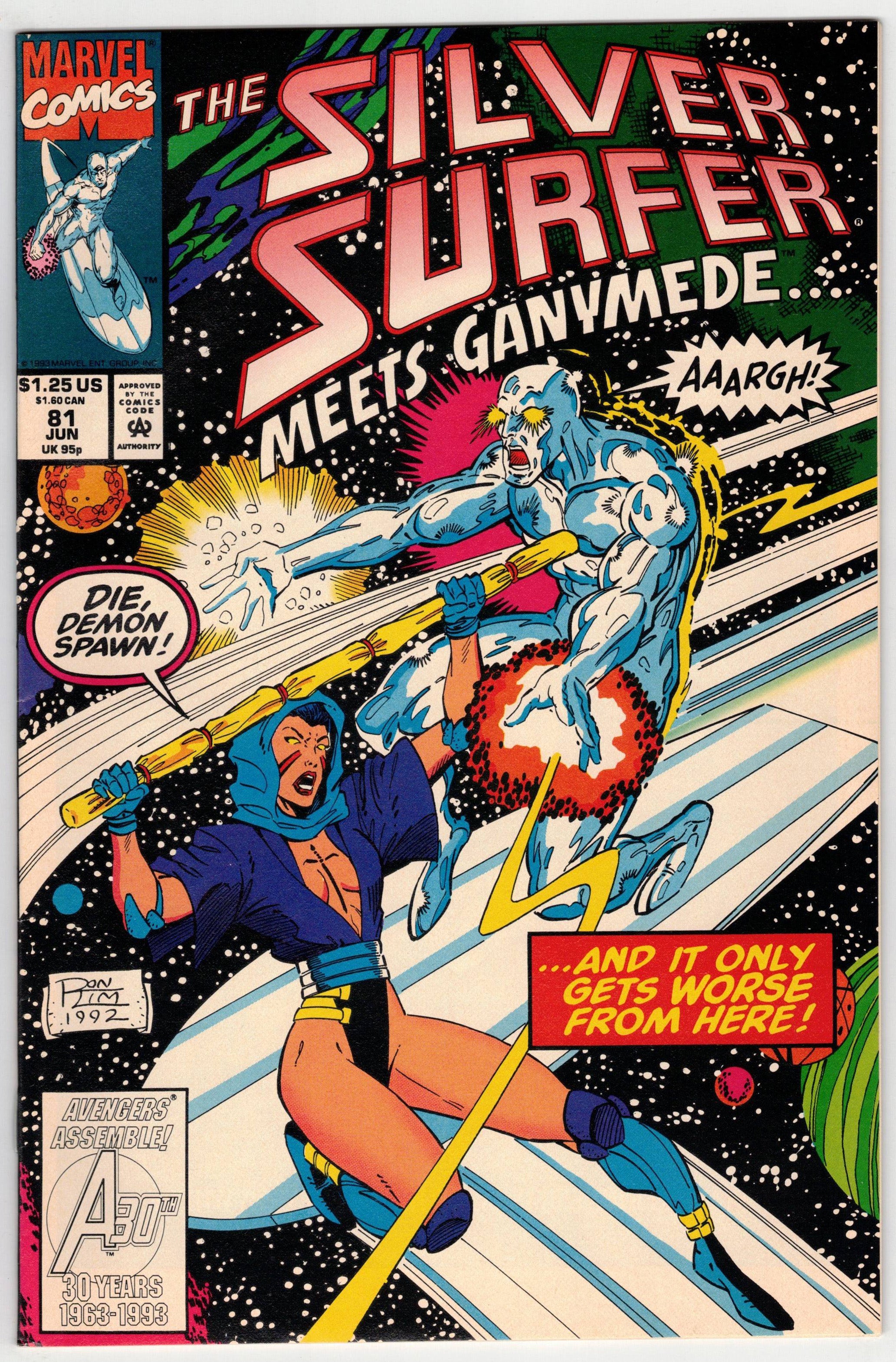 Photo of Silver Surfer, Vol. 3 (1993) Issue 81 - Near Mint - Comic sold by Stronghold Collectibles