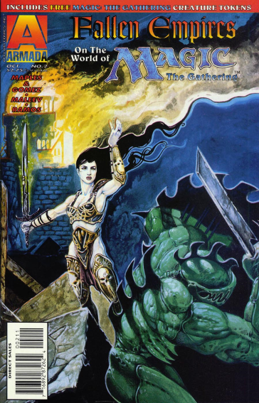 Fallen Empires on the World of Magic the Gathering #2 NM Sealed in Polybag with Tokens