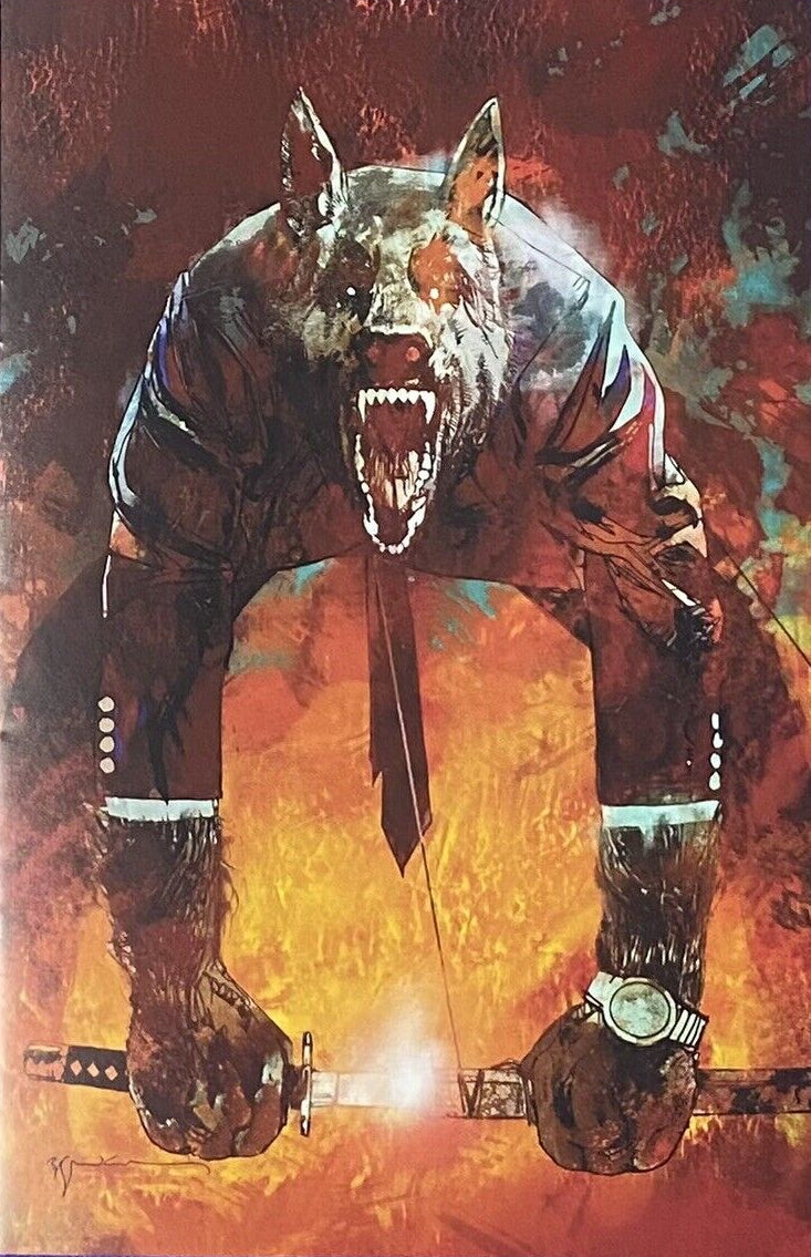 Good Boy V2 Ashcan Whatnot Exclusive Metal Bill Sienkiewicz  Cover Limited to 500