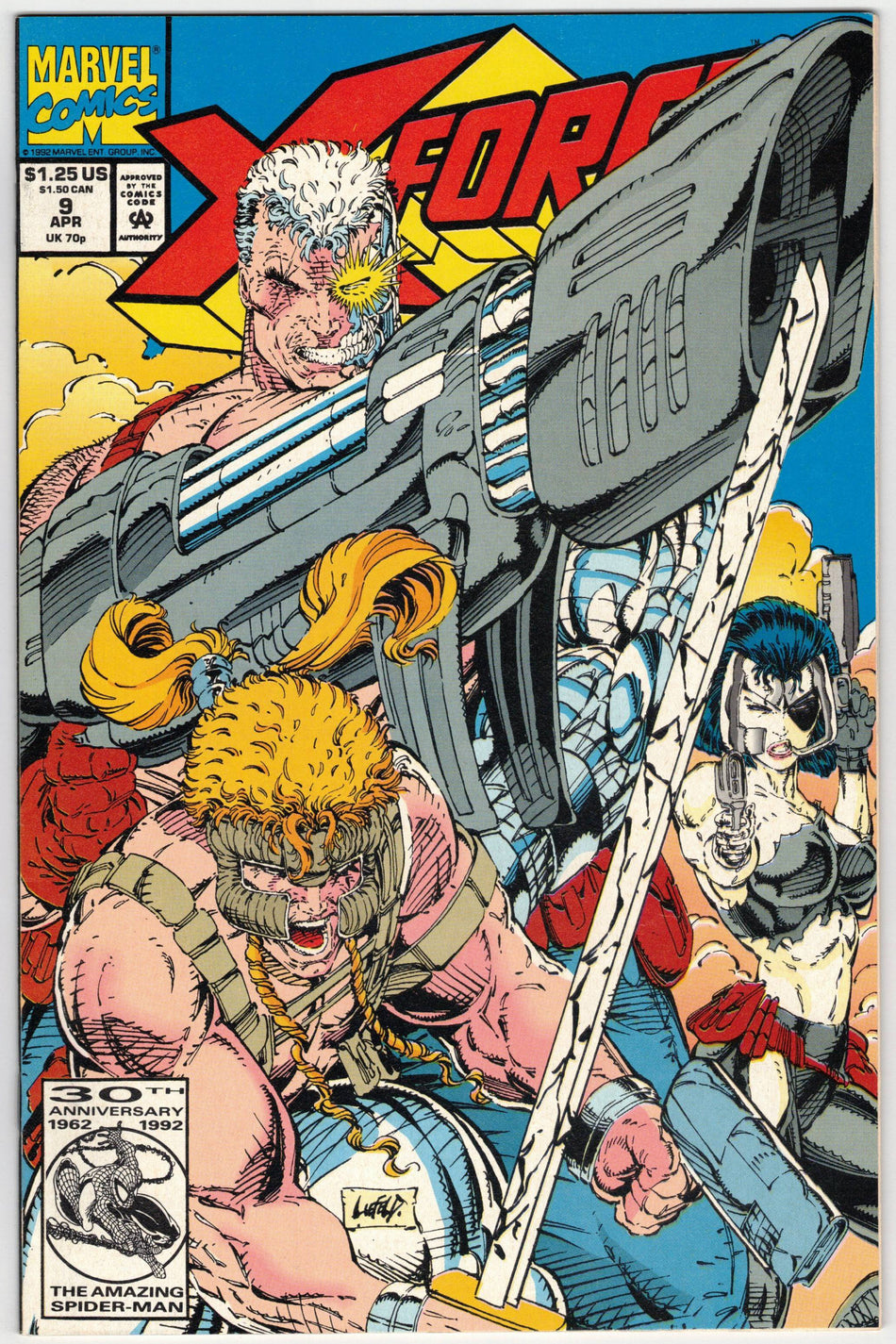 Photo of X-Force, Vol. 1 (1992) Issue 9 - Near Mint Comic sold by Stronghold Collectibles