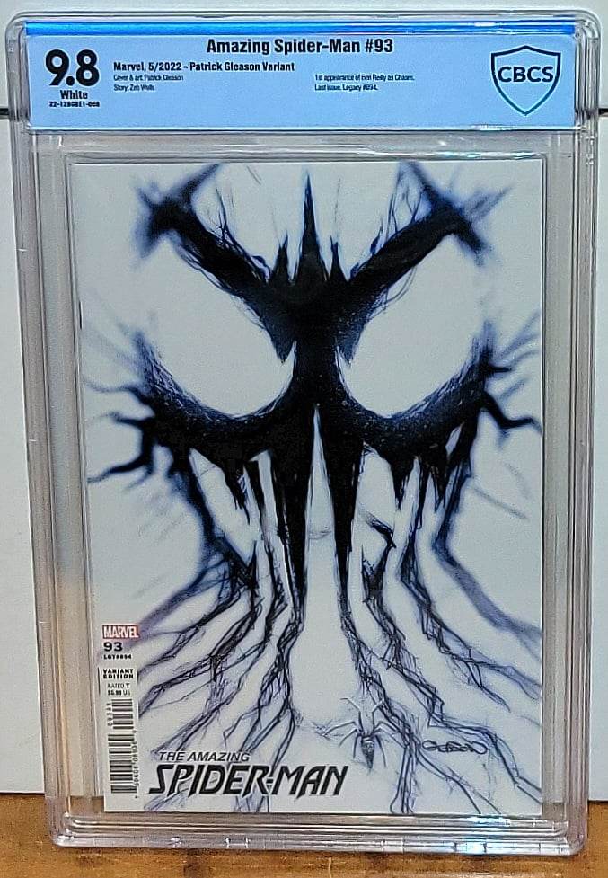 Amazing Spider-Man V5 #93 Gleason Variant CBCS 9.8 (Ben Reilly becomes Chasm, formerly Scarlet Spider)