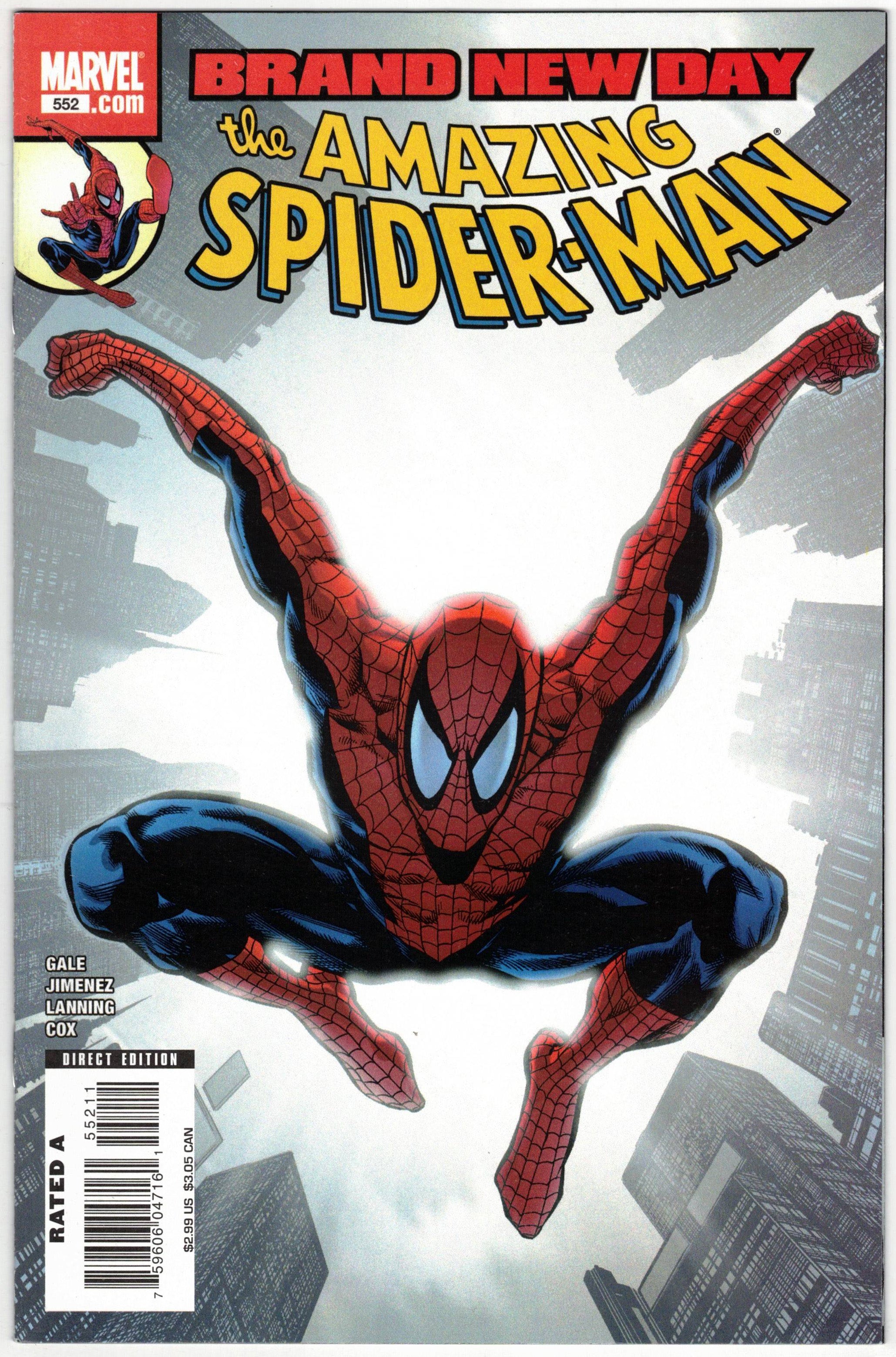 Photo of Amazing Spider-Man, Vol. 2 (2008) Issue 552A - Near Mint Comic sold by Stronghold Collectibles
