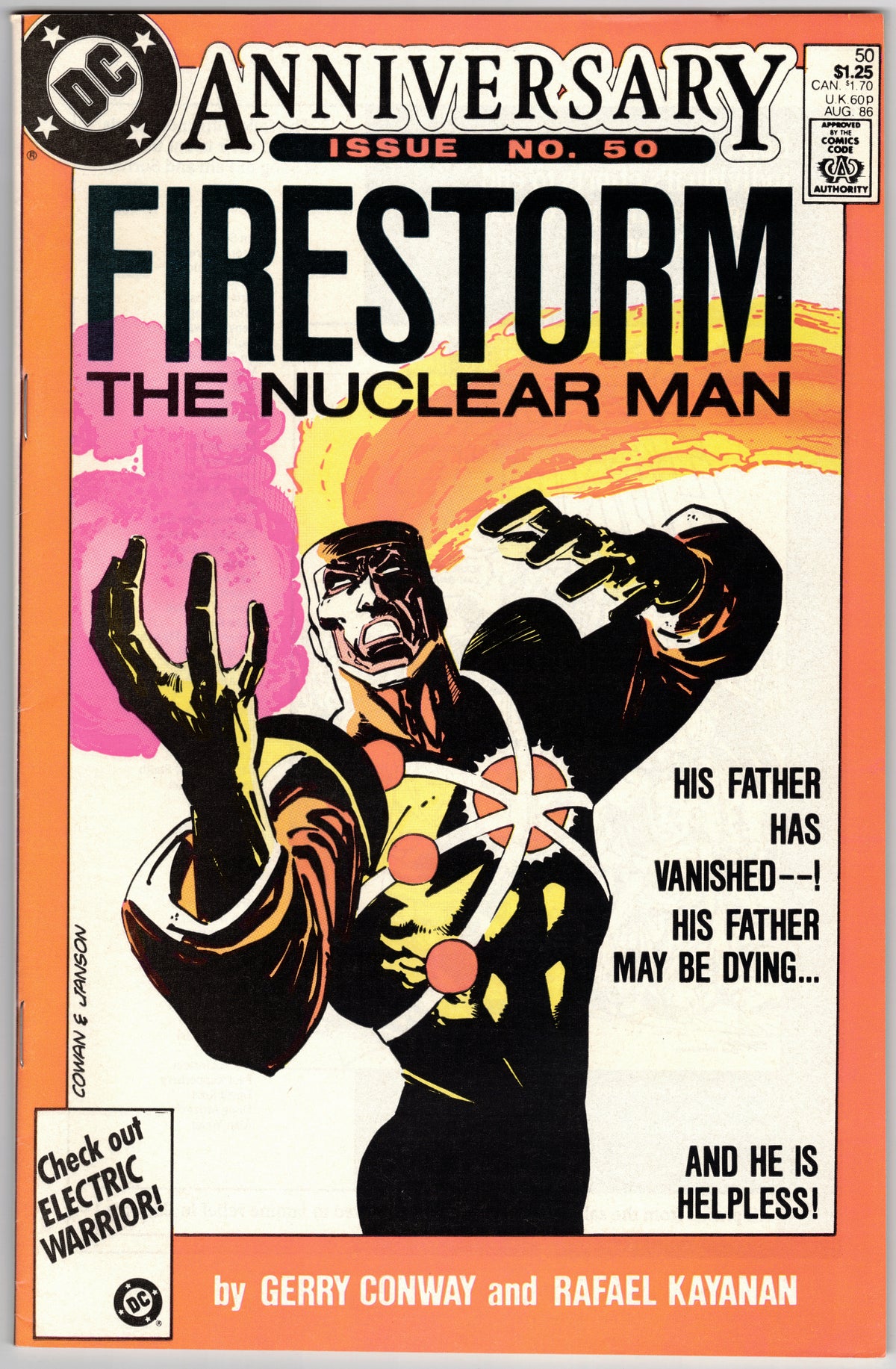 Photo of Firestorm, the Nuclear Man, Vol. 2 (1982-1990) (1986) Issue 50A Comic sold by Stronghold Collectibles