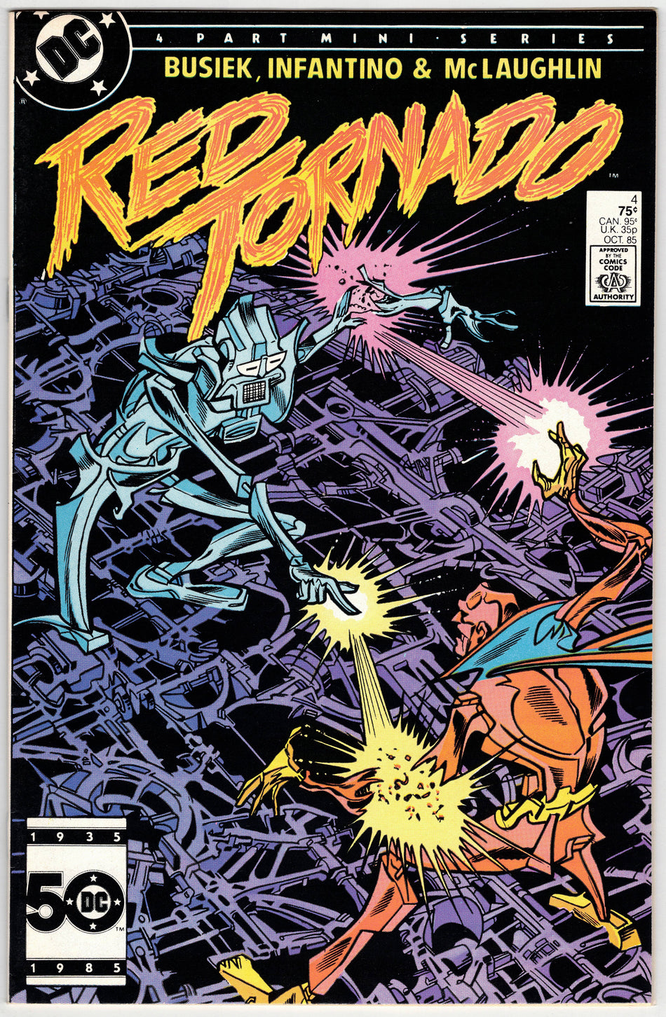 Photo of Red Tornado, Vol. 1 (1985) Issue 4 Comic sold by Stronghold Collectibles