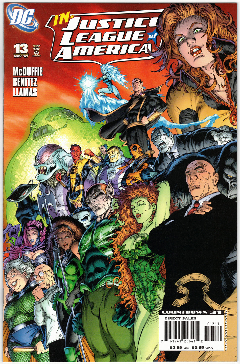 Photo of Justice League of America, Vol. 2 (2007) Issue 13A Comic sold by Stronghold Collectibles