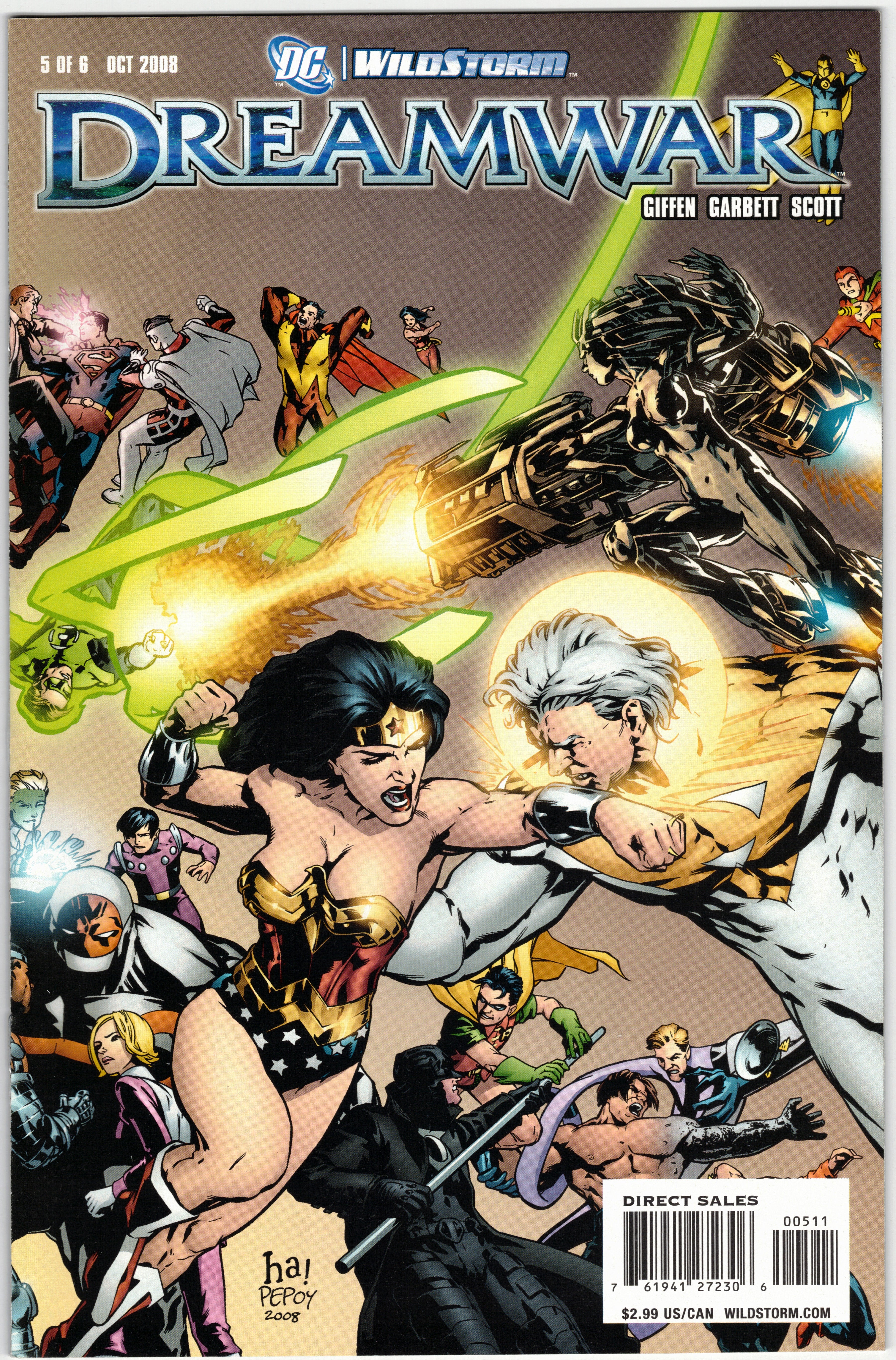 Photo of DC/WS DreamWar (2008) Issue 5 Comic sold by Stronghold Collectibles