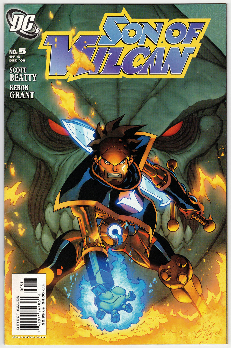 Photo of Son of Vulcan, Vol. 2 (2005) Issue 5 Comic sold by Stronghold Collectibles