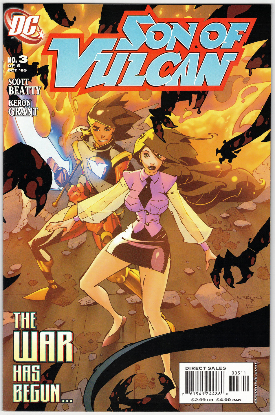 Photo of Son of Vulcan, Vol. 2 (2005) Issue 3 Comic sold by Stronghold Collectibles