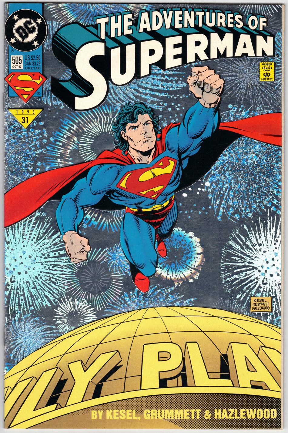 Photo of Adventures of Superman (1993) Issue 505B Comic sold by Stronghold Collectibles