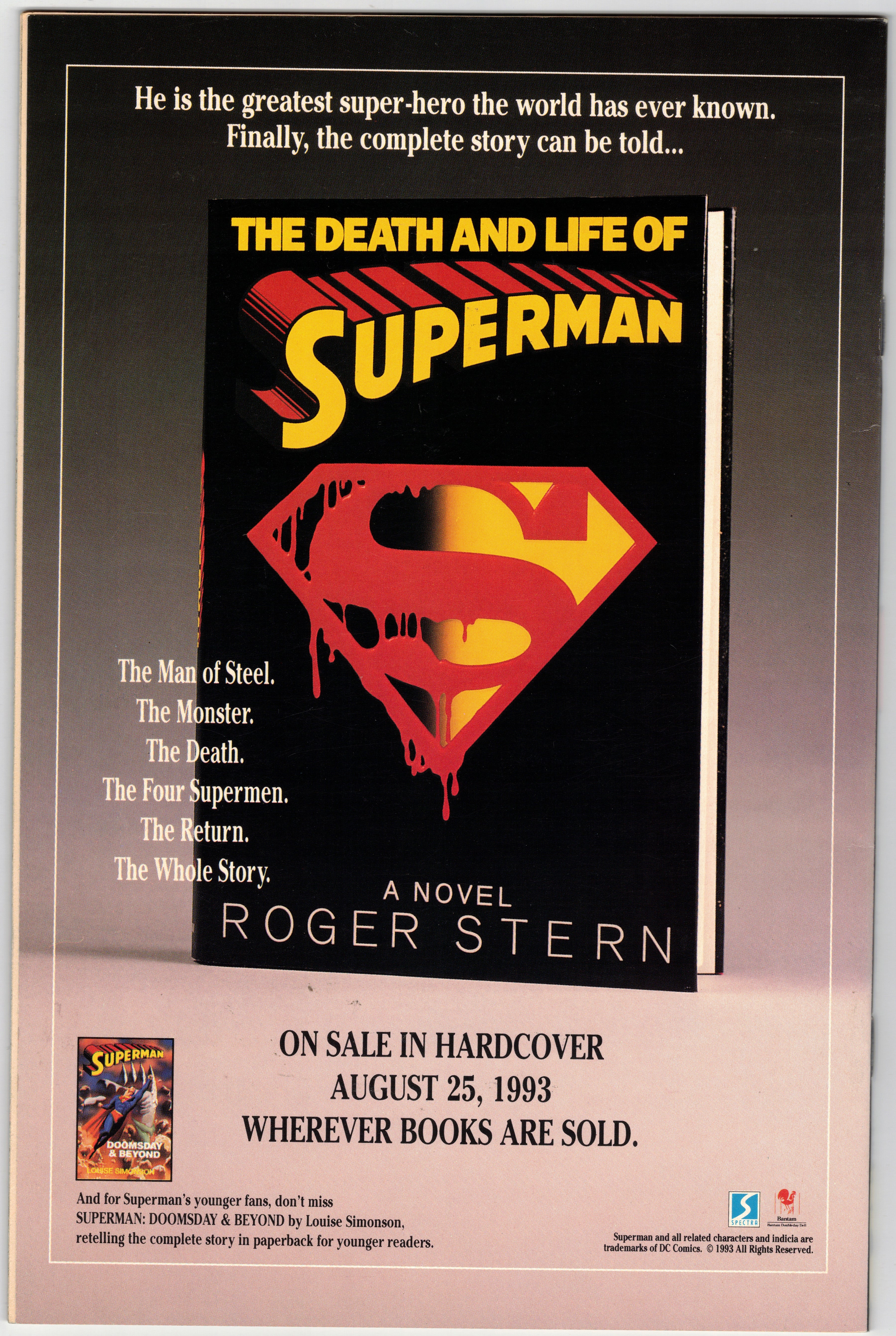 Photo of Adventures of Superman (1993) Issue 505B Comic sold by Stronghold Collectibles