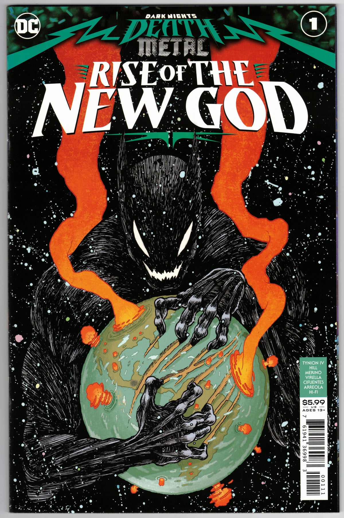 Photo of Dark Nights: Death Metal - Rise of The New God (2020) Issue 1A - Near Mint Comic sold by Stronghold Collectibles
