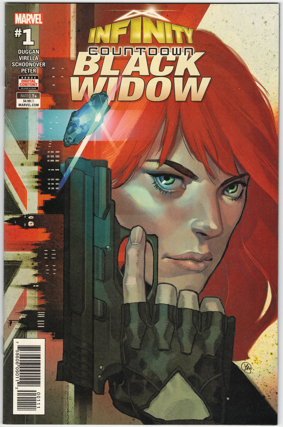 Photo of Infinity Countdown: Black Widow, Vol. 1 (2018) Issue 1A - Near Mint Comic sold by Stronghold Collectibles