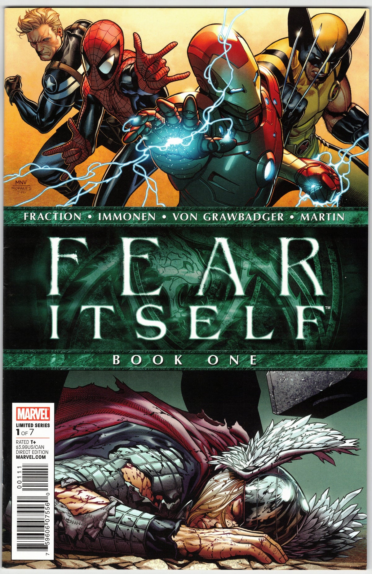 Photo of Fear Itself (2011) Issue 1A - Near Mint Comic sold by Stronghold Collectibles