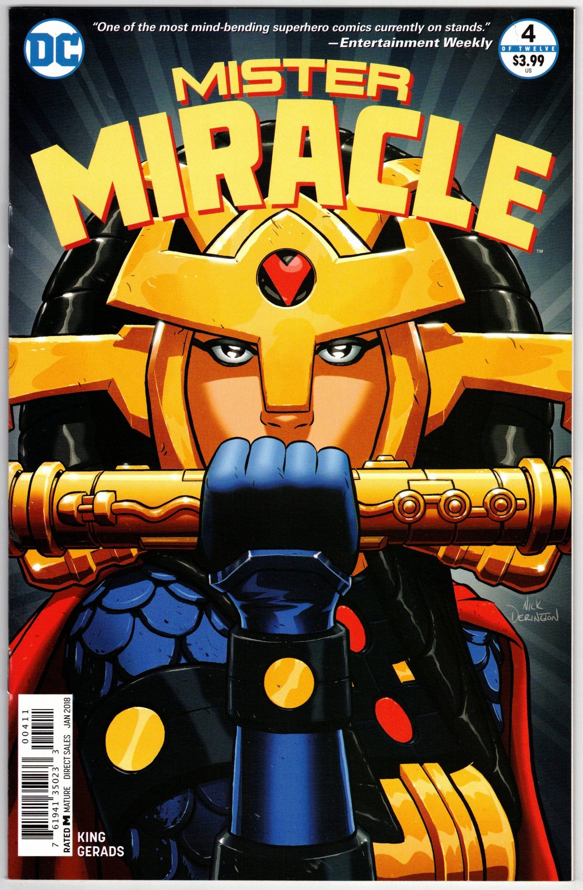Photo of Mister Miracle, Vol. 4 (2017) Issue 4A - Near Mint Comic sold by Stronghold Collectibles