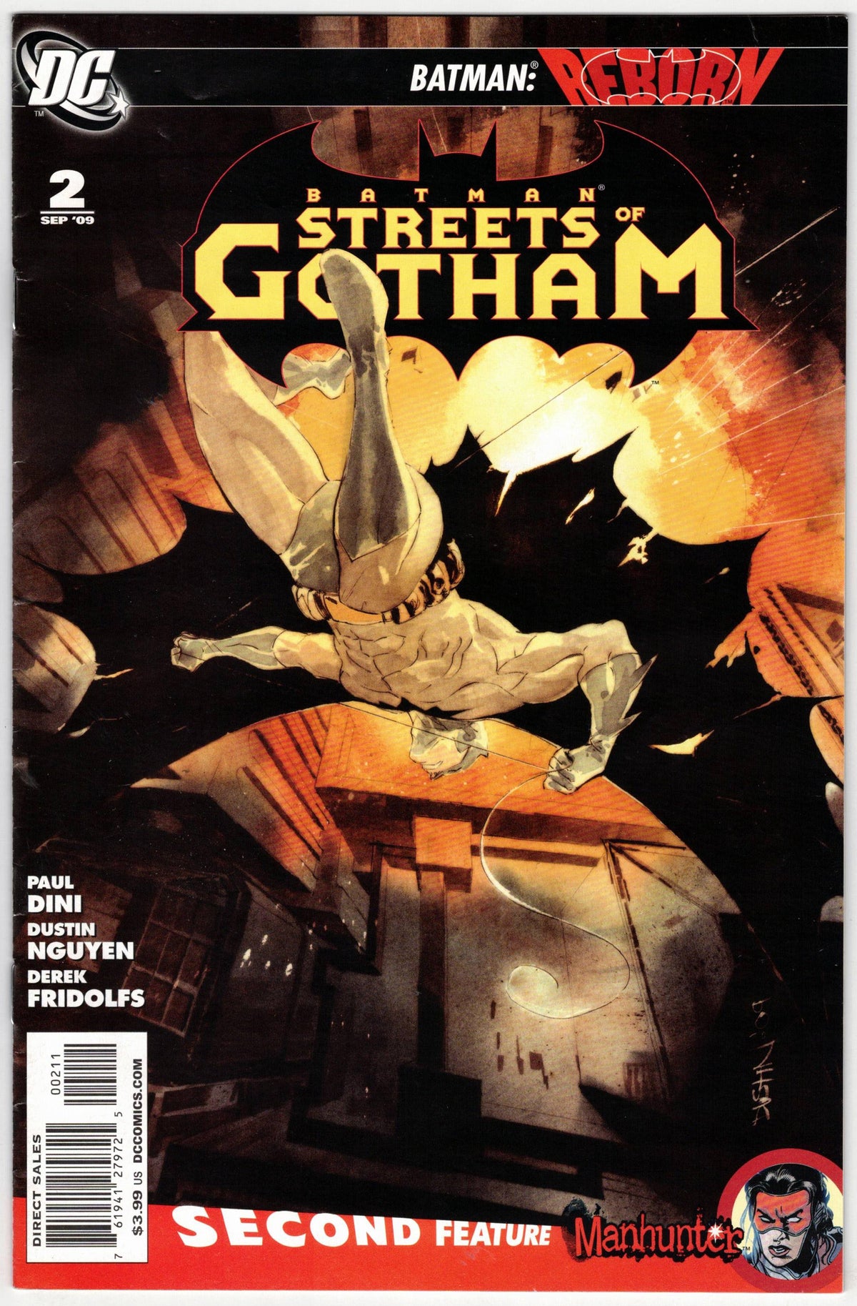 Photo of Batman: Streets of Gotham (2009) Issue 2 - Very Fine Key: 1st App: Jane Doe w/o disguise, skinless Comic sold by Stronghold Collectibles