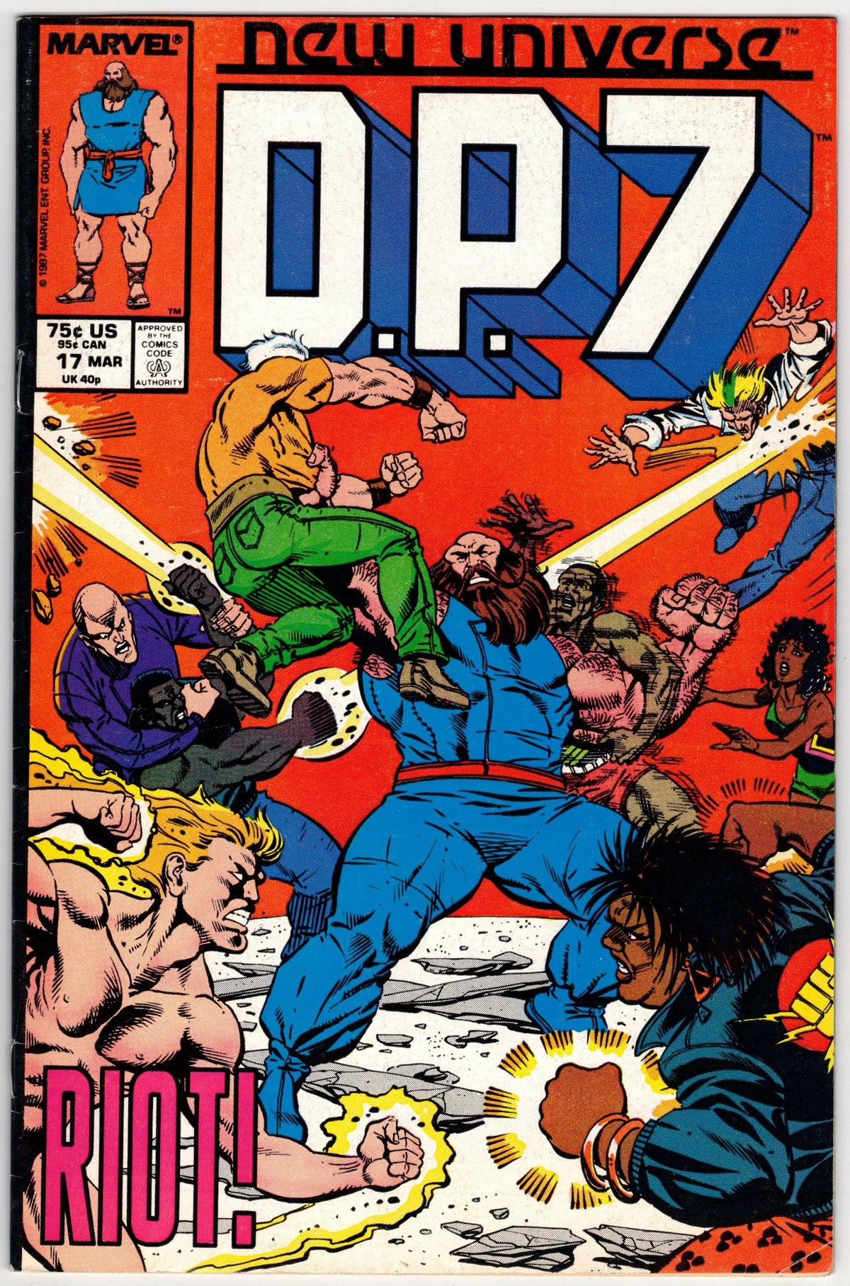 Photo of D.P.7 (1988) Issue 17 - Comic sold by Stronghold Collectibles