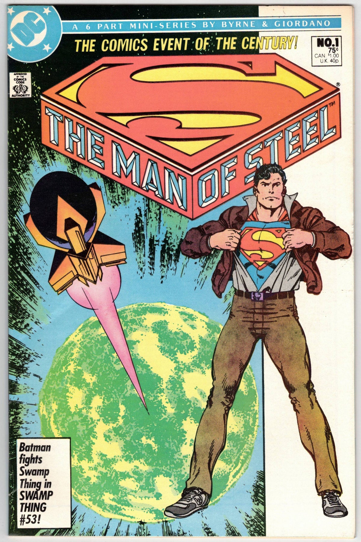 Photo of Man of Steel, Vol. 1 (1986) Issue 1A - Very Fine/Near Mint Comic sold by Stronghold Collectibles