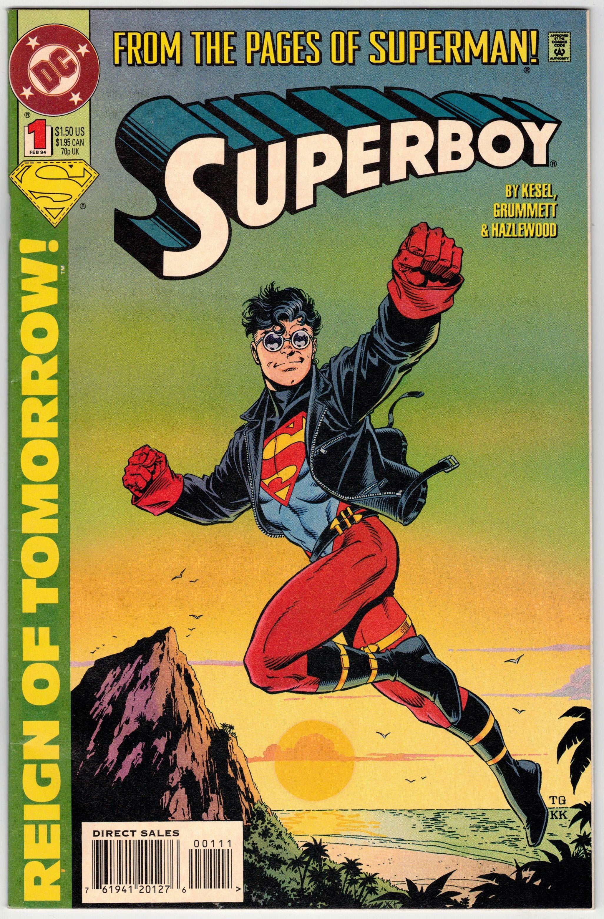 Photo of Superboy, Vol. 3 (1994) Issue 1A - Near Mint Key: 1st App: Knockout Comic sold by Stronghold Collectibles