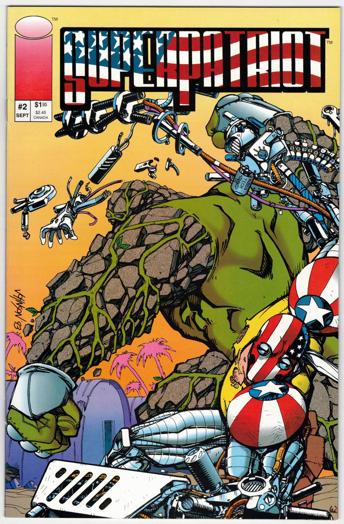 Photo of Superpatriot (1993) Issue 2 - Comic sold by Stronghold Collectibles