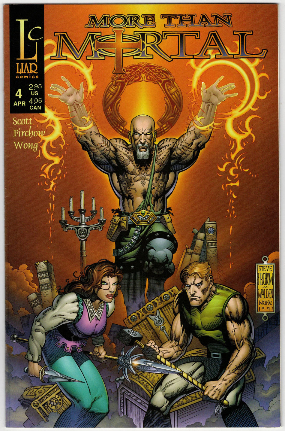 Photo of More Than Mortal (Liar Comics) (1998) Issue 4A - Comic sold by Stronghold Collectibles
