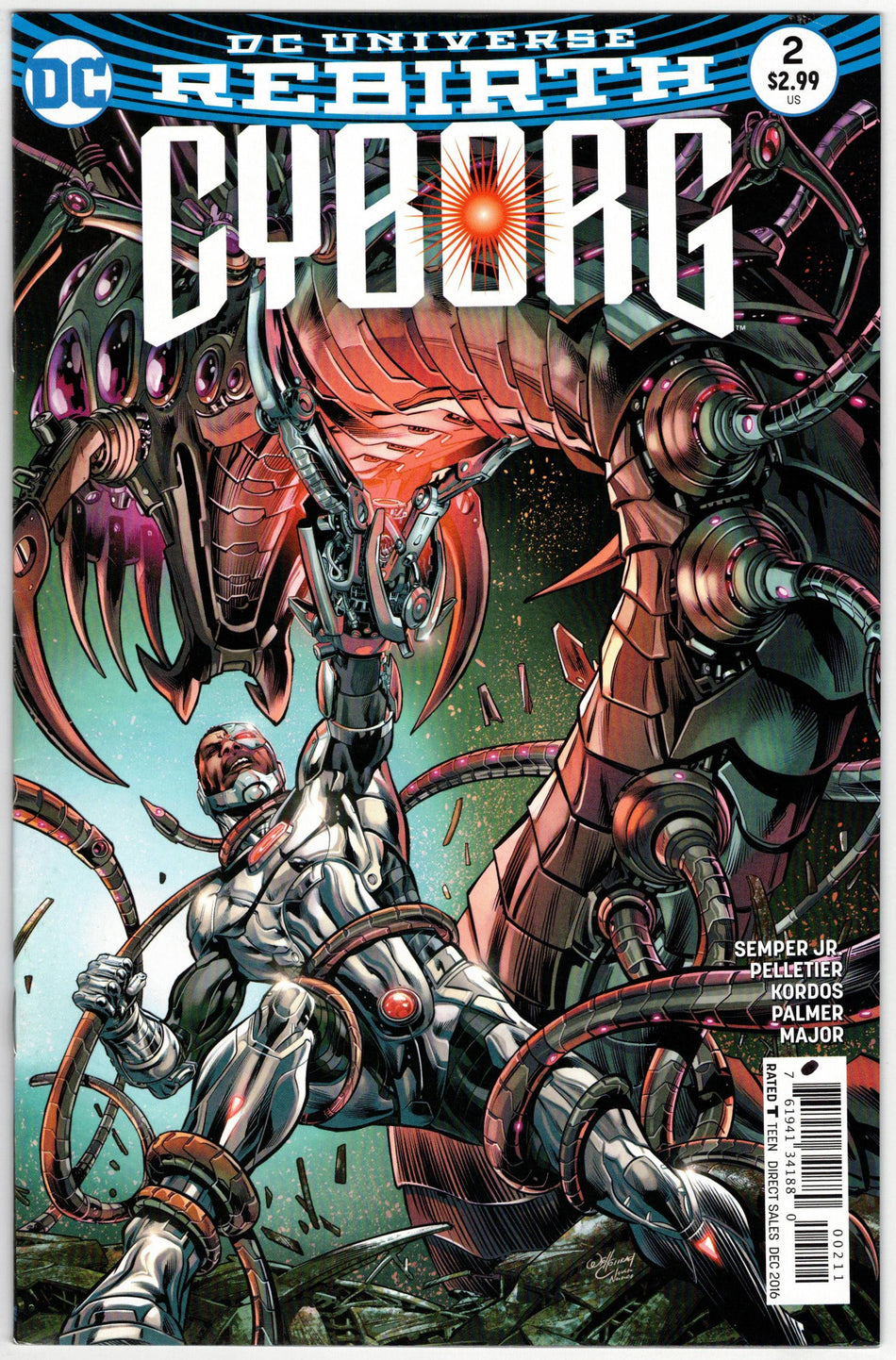 Photo of Cyborg, Vol. 2 (2016) Issue 2A - Comic sold by Stronghold Collectibles