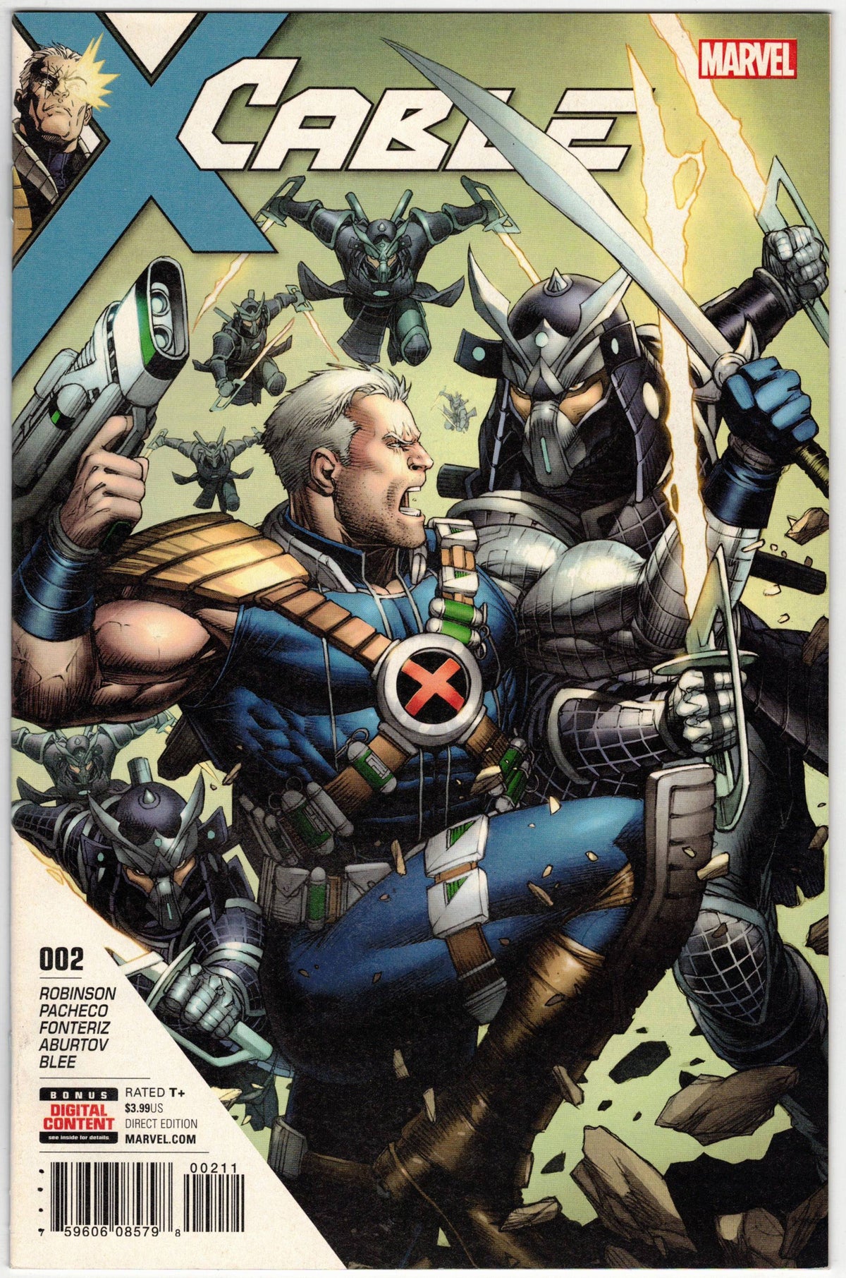 Photo of Cable, Vol. 3 (2017) Issue 2A - Comic sold by Stronghold Collectibles