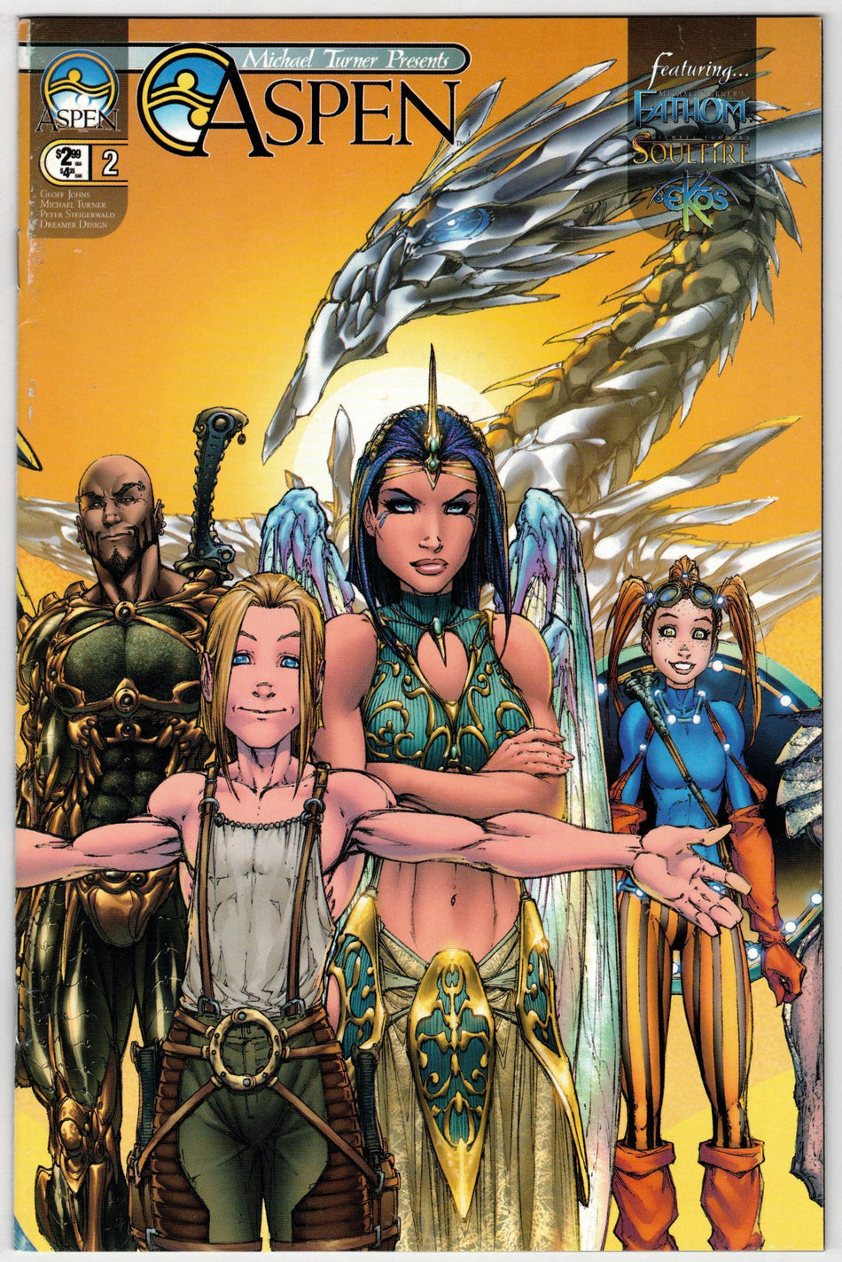 Photo of Michael Turner Presents: Aspen (2003) Issue 2A - Comic sold by Stronghold Collectibles