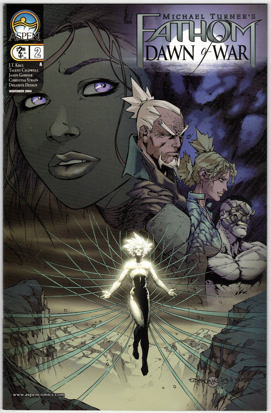 Photo of Michael Turner's Fathom: Dawn of War (2004) Issue 2A - Comic sold by Stronghold Collectibles