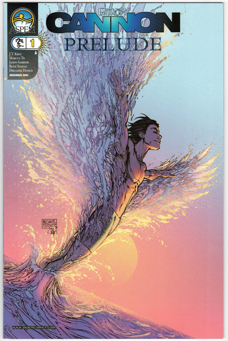 Photo of Michael Turner's Fathom: Cannon Hawke (2005) Issue 0E - Comic sold by Stronghold Collectibles